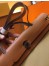 Hermes Herbag Zip 31cm Bag In Brown And Beige