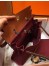 Hermes Herbag Zip 31cm Bag In Camel And Bordeaux