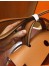 Hermes Herbag Zip 31cm Bag In Brown And Orange