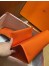 Hermes Herbag Zip 31cm Bag In Brown And Orange