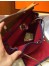 Hermes Herbag Zip 31cm Bag In Brown And Red