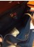 Hermes Herbag Zip 31cm Bag In Camel And Blue