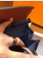Hermes Herbag Zip 31cm Bag In Camel And Blue