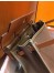 Hermes Herbag Zip 31cm Bag In Brown And Taupe