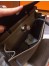 Hermes Herbag Zip 31cm Bag In Black And Taupe