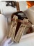 Hermes Brown Picnic Kelly 28cm Wicker Bag