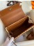 Hermes Brown Picnic Kelly 28cm Wicker Bag