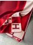 Hermes Red Avalon Bayadere Throw Blanket