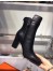 Hermes Noir Joueuse Ankle Boots