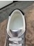 Hermes Avantage Sneakers In Grey Metallic Leather