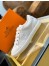 Hermes Avantage Sneakers In White Calfskin