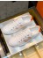 Hermes Avantage Sneakers In White/Orange Calfskin