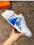Hermes Quicker Sneakers With Se Plier au Jeu Print