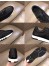 Hermes Trail Sneaker In Black Calfskin Leather