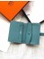 Hermes Bearn Mini Wallet In Blue Jean Epsom Leather