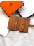 Hermes Bearn Mini Wallet In Gold  Epsom Leather
