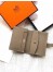 Hermes Bearn Mini Wallet In Taupe Epsom Leather