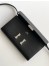 Hermes Constance To Go Wallet in Black Epsom Calfskin