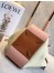 Loewe Medium Hammock Bag In Pink/Milk/Tan Calfskin