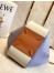 Loewe Medium Hammock Bag In White/Blue/Tan Calfskin