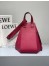 Loewe Medium Hammock Bag In Red Leather