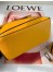 Loewe Mini Puzzle Bag In Yellow Calfskin Leather