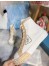 Prada White/Beige Gabardine High-top Sneakers