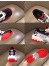 Valentino Garavani Men's Purple/Red Climbers Sneakers