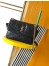 Saint Laurent Niki Tripouch Bag in Black Vintage Leather