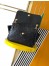 Saint Laurent Niki Tripouch Bag in Black Vintage Leather
