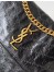 Saint Laurent Niki Tripouch Bag in Black Vintage Leather