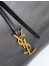 Saint Laurent Paris VII Pochon in Black Lambskin 
