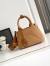 Prada Jardiniere Mini Tote Bag in Brown Cotton Canvas