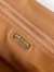 Prada Jardiniere Mini Tote Bag in Brown Cotton Canvas