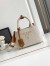 Prada Jardiniere Mini Tote Bag in Natural Cotton Canvas