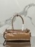 Prada Medium Tote Bag in Brown Soft Leather