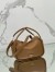 Prada Top Handle Bag in Caramel Grained Leather