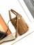 Prada Mini Galleria Bag in Brown Saffiano Leather