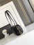 Prada Medium Top-handle Bag in Black Leather with Padlock