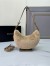 Prada Arque Small Shoulder Bag in Shearling 
