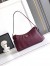 Prada Aimee Medium Shoulder Bag in Bordeaux Leather