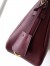 Prada Aimee Medium Shoulder Bag in Bordeaux Leather