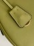 Prada Demi-lune Large Shoulder Bag in Pistachio Leather