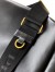 Prada Explore Large Shoulder Bag in Black Nappa Lambskin