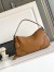 Prada Aimee Large Shoulder Bag in Brown Buckskin