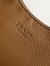 Prada Aimee Large Shoulder Bag in Brown Buckskin