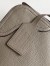 Prada Aimee Large Shoulder Bag in Grey Buckskin