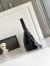 Prada Aimee Large Shoulder Bag in Black Buckskin