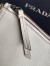 Prada Aimee Large Shoulder Bag in White Buckskin