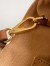 Prada Jardiniere Small Tote Bag in Brown Cotton Canvas